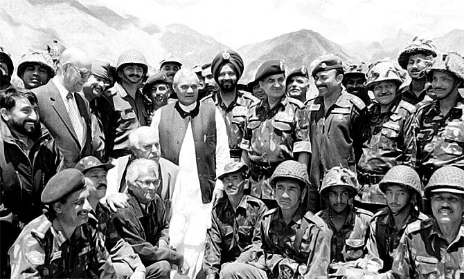 Border Security Force archive photograph from the Kargil War