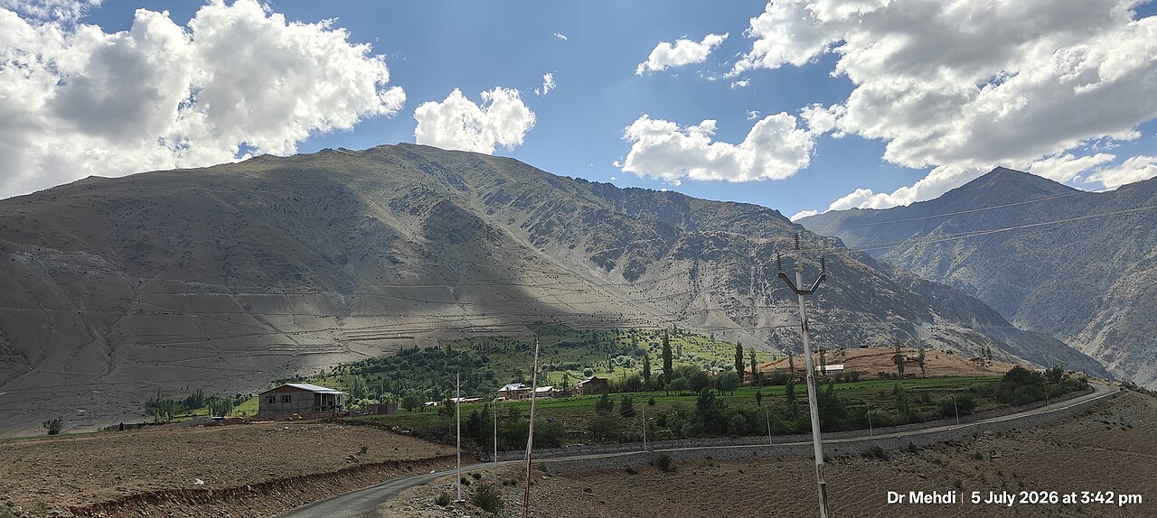 The high-altitude Kaksar valley near the Line of Control
